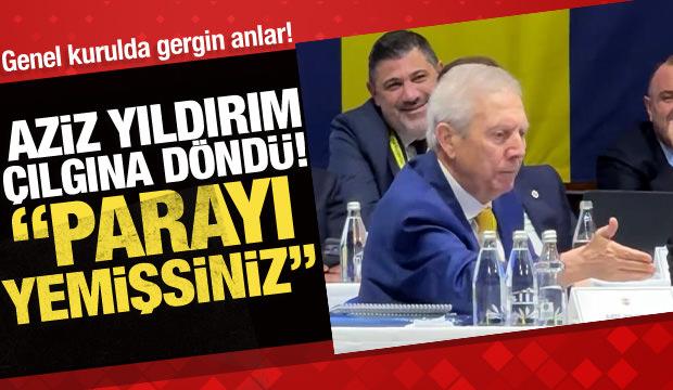 Aziz Yıldırım'dan genel kurulda sert a&ccedil;ıklama: "Parayı yemişsiniz"