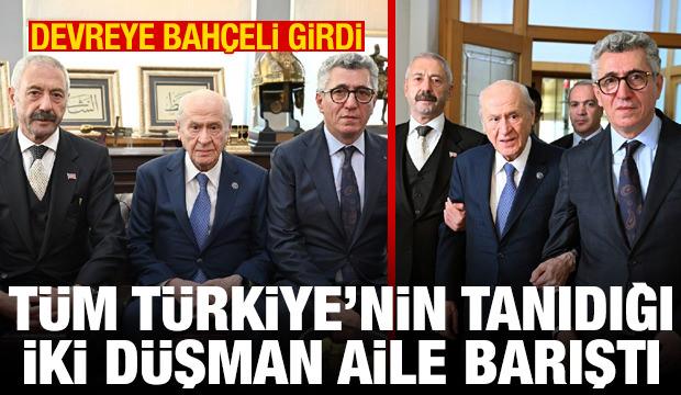Bah&ccedil;eli, iki d&uuml;şman aile Sarallar ve Şahinler'i barıştırdı