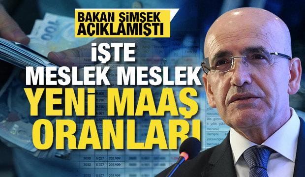 Bakan Şimşek'ten a&ccedil;ıklama! İşte memur ve emekli maaşında hesaplar