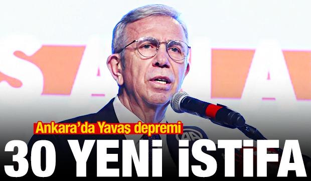 CHP, Ankara'da eriyor: Yavaş'la birlikte 30 Meclis &uuml;yesi daha istifa etti