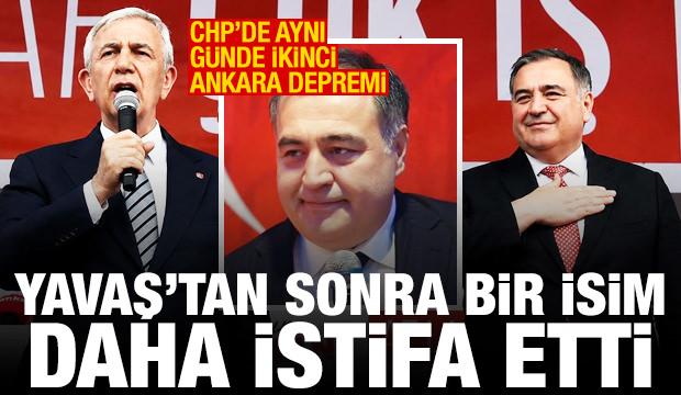 CHP'de Ankara depremi! Mansur Yavaş'tan sonra bir isim daha istifa etti
