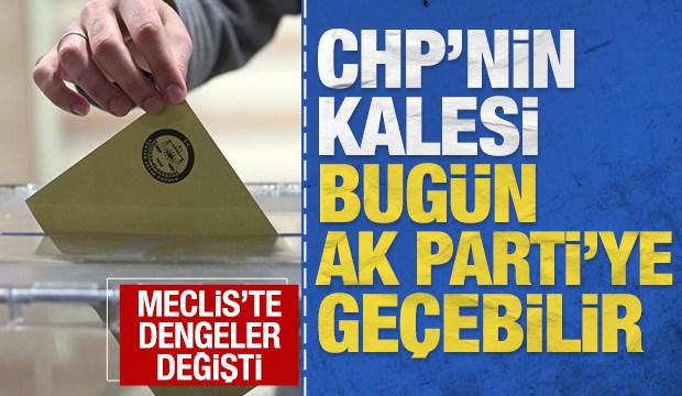 CHP'nin kalesi bug&uuml;n AK Parti'ye ge&ccedil;ebilir: Meclis'te dengeler değişti