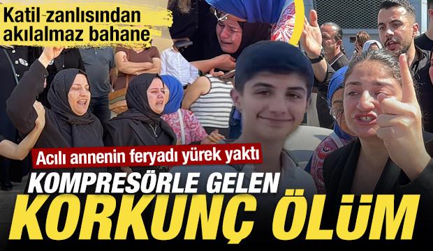 &Ccedil;ırağını kompres&ouml;rle &ouml;ld&uuml;ren kalfanın akılalmaz savunması: Şakalaşıyorduk