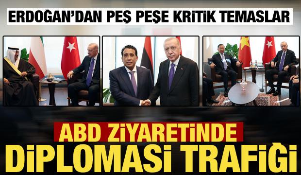 Cumhurbaşkanı Erdoğan'dan ABD'de kritik temaslar!