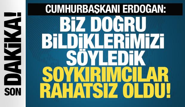 Cumhurbaşkanı Erdoğan'dan &ouml;nemli a&ccedil;ıklamalar