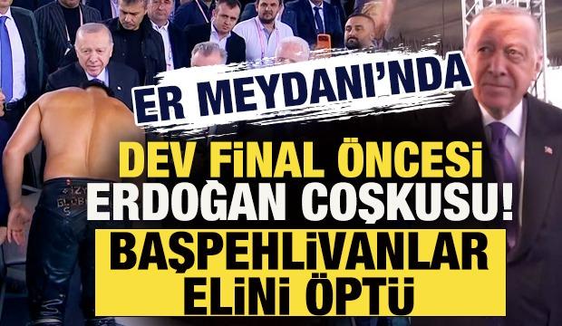 Cumhurbaşkanlığı Kupası finalinde Erdoğan coşkusu!