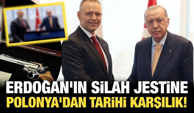 Diplomasinin keskin ucu: Erdoğan'ın silah jestine Polonya'dan tarihi karşılık! 