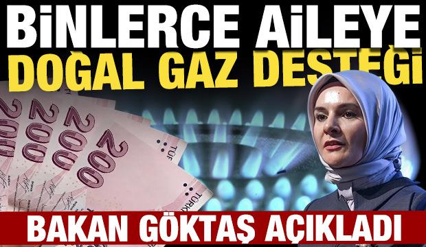 Doğal gaz faturası &ouml;deyenlere destek! 620 bin haneye 1 milyar 82 milyon lira