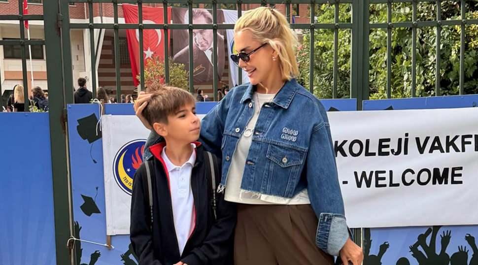 Ece Erken hastaneden duyurdu! Oğlunun başına gelenler korkuttu