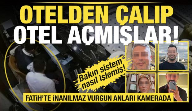 Fatih'te otel &ccedil;alışanlarından 50 milyon liralık vurgun