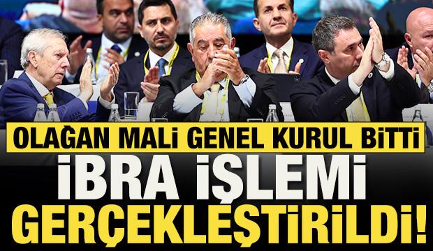 Fenerbah&ccedil;e'de Olağan Mali Genel Kurul Toplantısı ger&ccedil;ekleştirildi!