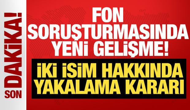 Fon soruşturmasında yeni gelişme! Erdin &Ouml;zel hakkında yakalama kararı