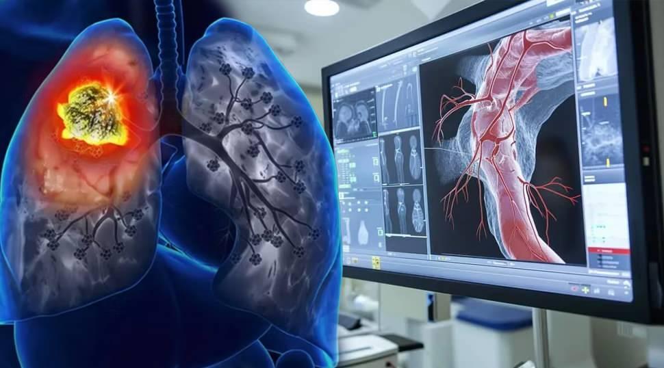 Kalp i&ccedil;in BT anjiyo &ccedil;ektirdi! Akciğerinde nadir g&ouml;r&uuml;len t&uuml;m&ouml;r ortaya &ccedil;ıktı