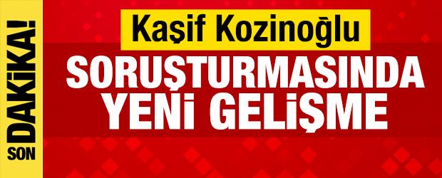 Kaşif Kozinoğlu soruşturmasında oyuncu Sedat Savtak'ın ifadesi alınacak