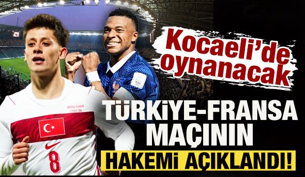 Kocaeli'de oynanacak T&uuml;rkiye - Fransa ma&ccedil;ının hakemi a&ccedil;ıklandı