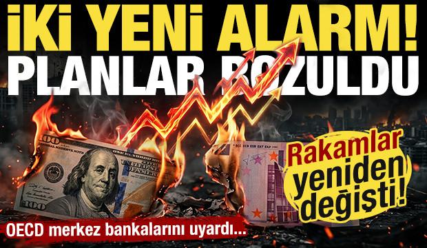 K&uuml;resel ekonomi i&ccedil;in iki yeni alarm! Planlar bozuldu: OECD rakamları değiştirdi!