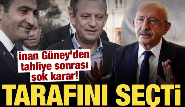 &Ouml;zg&uuml;r &Ouml;zel'e b&uuml;y&uuml;k şok! İnan G&uuml;ney tercihini yaptı