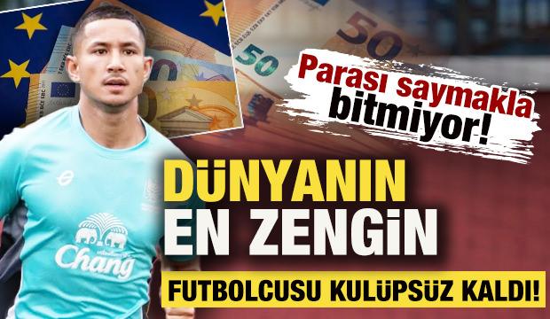 Parası saymakla bitmiyor! D&uuml;nyanın en zengin futbolcusu kul&uuml;ps&uuml;z kaldı