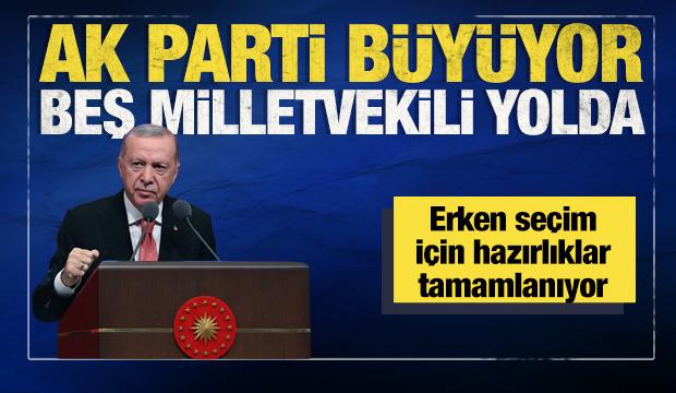 Siyasette erken se&ccedil;im hazırlığı: Beş milletvekili AK Parti yolunda