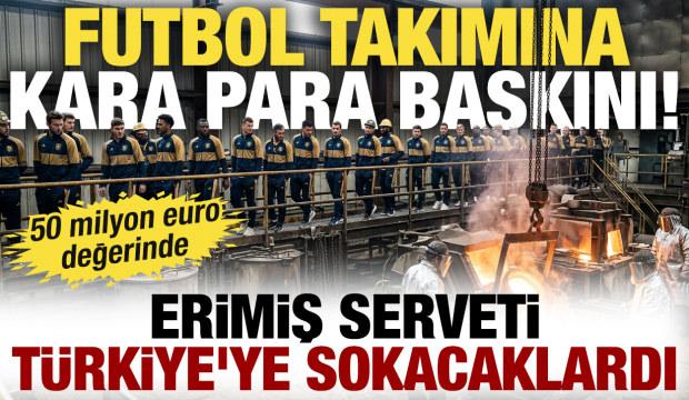 T&uuml;rk futbol takımında altın skandalı! Serveti eritip T&uuml;rkiye'ye g&ouml;ndereceklerdi