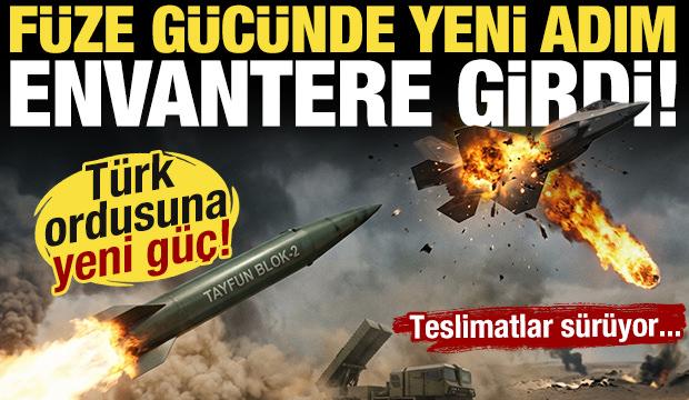 T&uuml;rkiye'den f&uuml;ze g&uuml;c&uuml;nde yeni adım: TAYFUN Blok-2 TSK envanterinde!