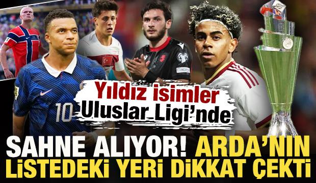 Yıldız isimler, Uluslar Ligi'nde sahne alıyor! Arda G&uuml;ler&rsquo;in listedeki yeri dikkat &ccedil;ekti