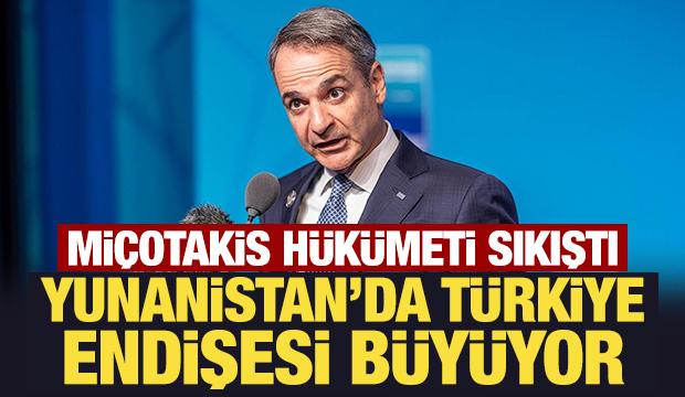 Yunanistan&rsquo;da T&uuml;rkiye endişesi b&uuml;y&uuml;yor: Mi&ccedil;otakis h&uuml;k&uuml;meti sıkıştı