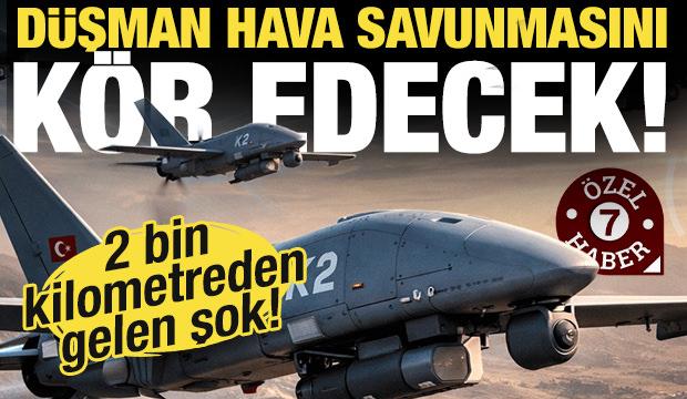 2 bin kilometreden gelen şok: D&uuml;şman hava savunmasını k&ouml;r eden Baykar K2 sahada!