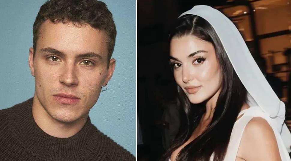İspanyol oyuncudan Hande Er&ccedil;el'e ilk adım! Sosyal medyadan harekete ge&ccedil;ti