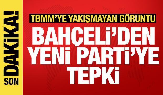 Bah&ccedil;eli'den Yeni Parti'ye tepki: Gitmeleri doğru olmadı