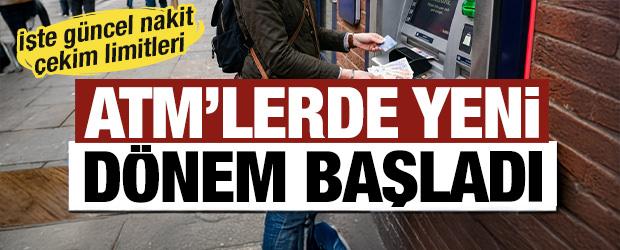 Bankalarda yeni d&ouml;nem başladı: İşte g&uuml;ncel &uuml;cretsiz nakit &ccedil;ekim limitleri