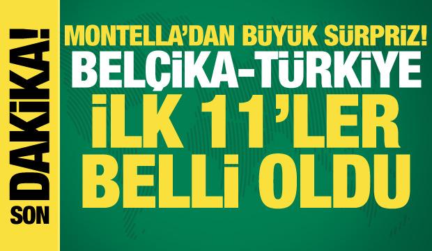 Bel&ccedil;ika-T&uuml;rkiye! İlk 11'ler belli oldu