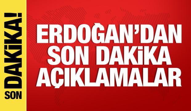 Cumhurbaşkanı Erdoğan'dan Kabine Toplantısı sonrası &ouml;nemli a&ccedil;ıklamalar