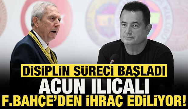 Disiplin s&uuml;reci başladı! Acun Ilıcalı Fenerbah&ccedil;e'den ihra&ccedil; ediliyor