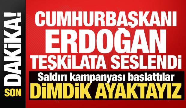 Erdoğan'dan dikkat &ccedil;eken mesaj! 'Hi&ccedil; endişe etmeyin' diyerek seslendi