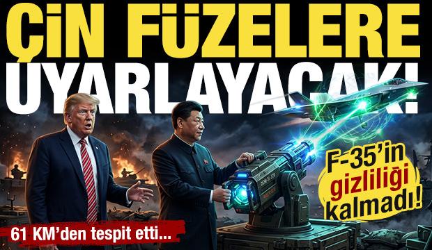 F-35'in gizliliğine &Ccedil;in darbesi! 61 kilometreden tespit etti! F&uuml;zelere uyarlanacak...