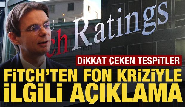 Fitch Direkt&ouml;r&uuml; Winslow a&ccedil;ıkladı: Fon krizi i&ccedil;in sistemik risk beklenmiyor
