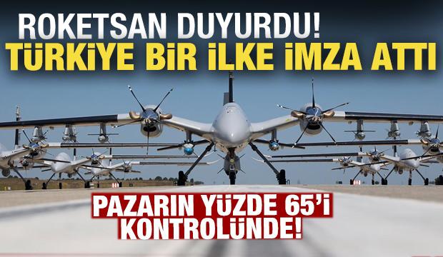 İHA ve m&uuml;himmatı pazarının y&uuml;zde 65'i T&uuml;rkiye'nin kontrol&uuml;nde