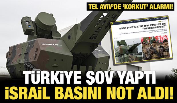 İsrail basınında korkut alarmı: T&uuml;rkiye g&uuml;c&uuml;n&uuml; sahada sergiledi!