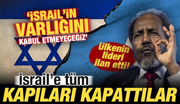 İsrail'e kapıları kapattılar! &Uuml;lkenin lideri ilan etti: İsrail varlığını kabul etmeyeceğiz