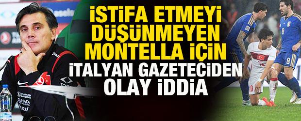 İstifa etmeyi d&uuml;ş&uuml;nmeyen Montella i&ccedil;in İtalyan gazeteciden olay iddia