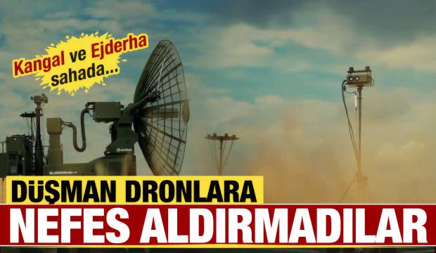 KANGAL ve EJDERHA'dan dron tehditlerine karşı &ccedil;ifte savunma