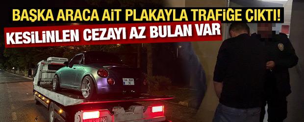 Kayseri'de başka araca ait plakayla trafiğe &ccedil;ıkan s&uuml;r&uuml;c&uuml; 496 bin TL ceza