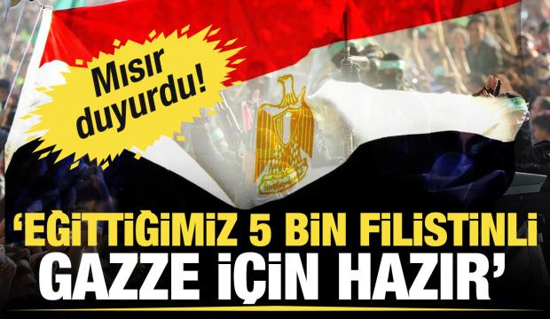 Mısır Dışişleri Bakanı Abdulati: Eğittiğimiz 5 bin Filistinli Gazze'ye ge&ccedil;mek i&ccedil;in hazır