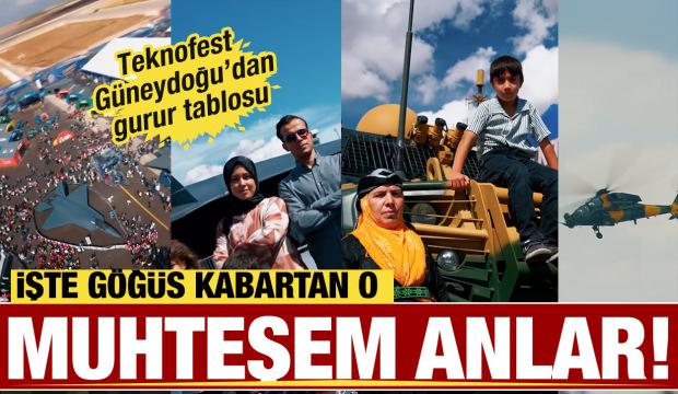 Teknofest Güneydoğu coşkusu sosyal medyada paylaşılan videoyla anlatıldı
