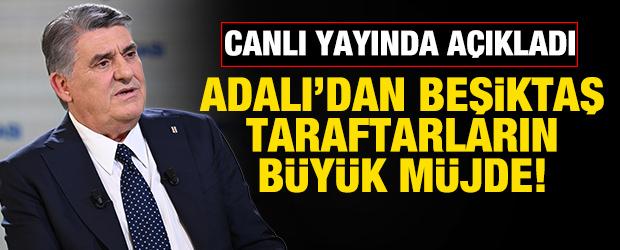 Serdal Adalı'dan Beşiktaş taraftarlarına canlı yayında m&uuml;jde!