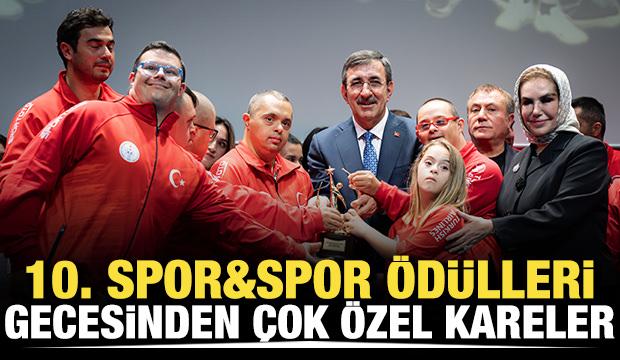 Spor&Spor &Ouml;d&uuml;lleri gecesinden &ccedil;ok &ouml;zel kareler
