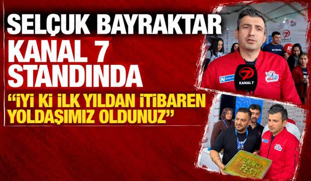 TEKNOFEST coşkusu Şanlıurfa&rsquo;da devam ediyor: Sel&ccedil;uk Bayraktar Kanal 7 standında
