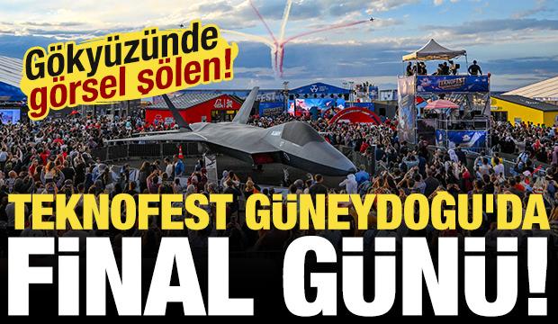 TEKNOFEST G&uuml;neydoğu'da son g&uuml;n etkinlikleri başladı! G&ouml;ky&uuml;z&uuml;nde g&ouml;rsel ş&ouml;len yaşanacak!