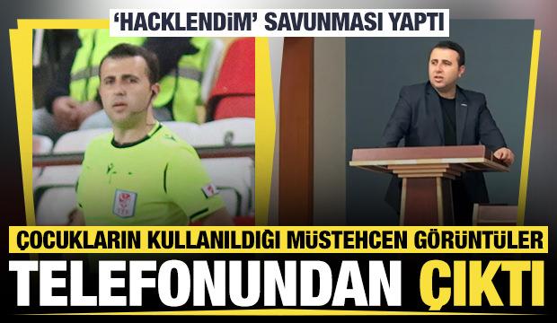 Telefonunda &ccedil;ocukların kullanıldığı m&uuml;stehcen g&ouml;r&uuml;nt&uuml;ler &ccedil;ıktı: Hacklendim savunması yaptı